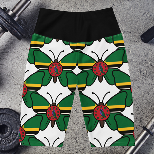 Dominica Butterfly Biker Shorts