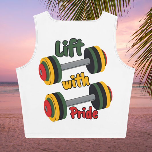 Lift With Pride Crop Tank