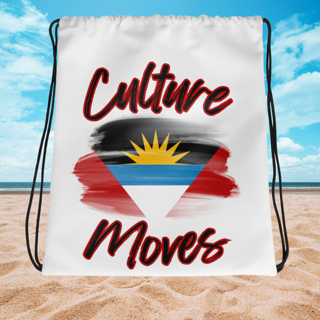 Culture Moves Drawstring Bag