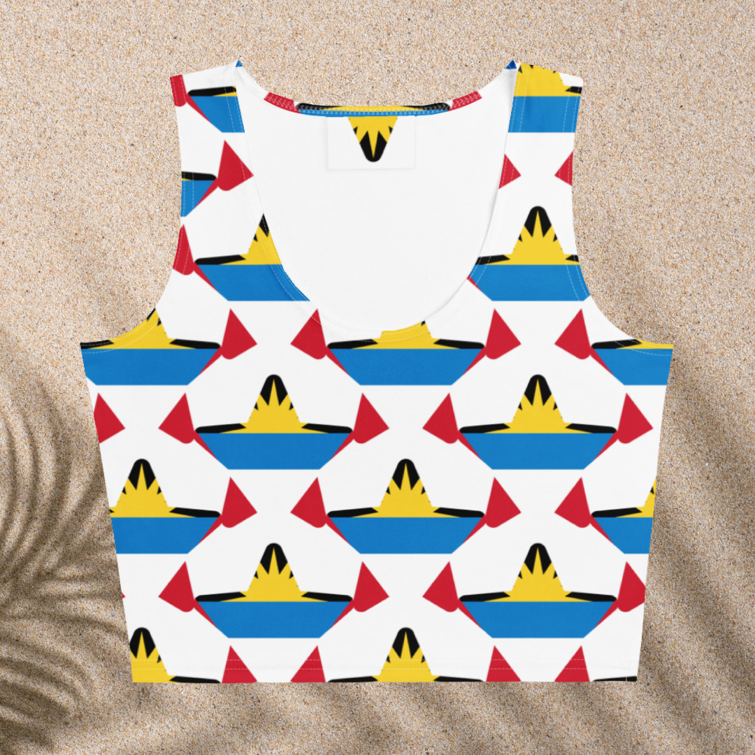 Star Pride Crop Tank Top