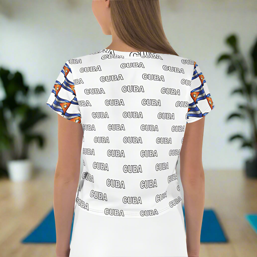 Cuba Crop Tee