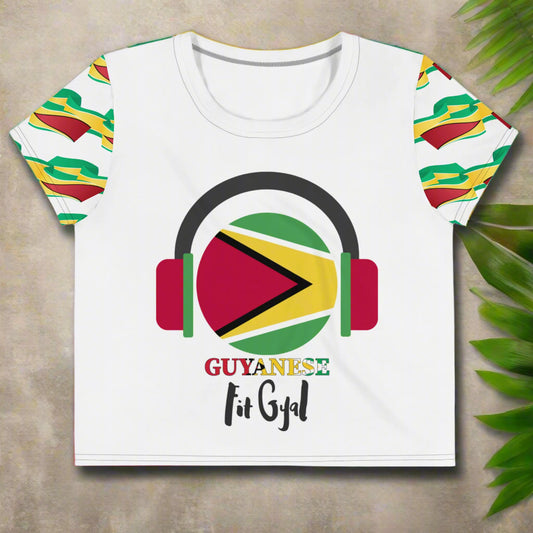 Guyanese Fit Gyal Crop Tee