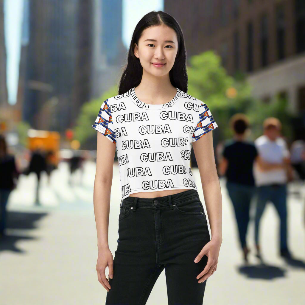 Cuba Crop Tee