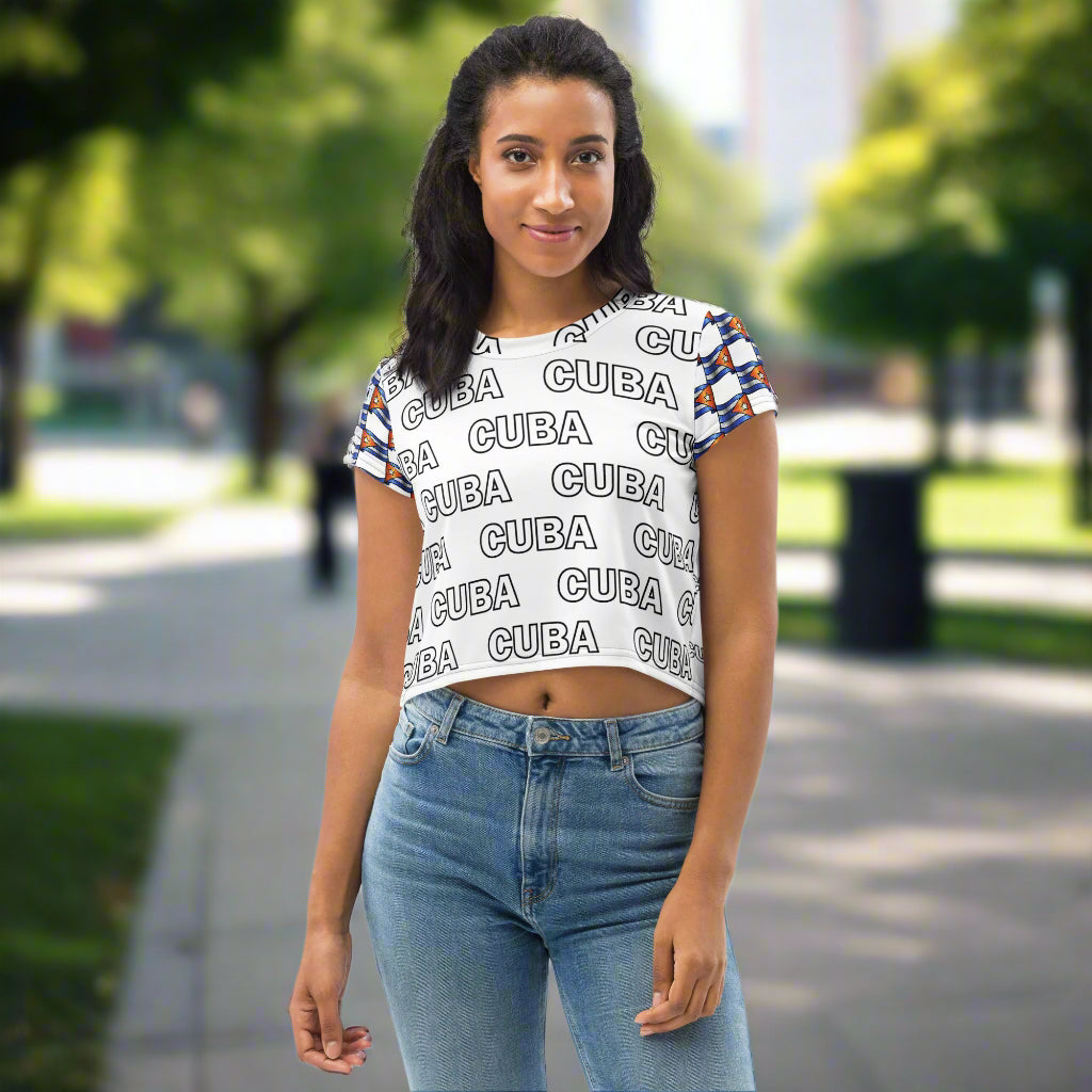 Cuba Crop Tee