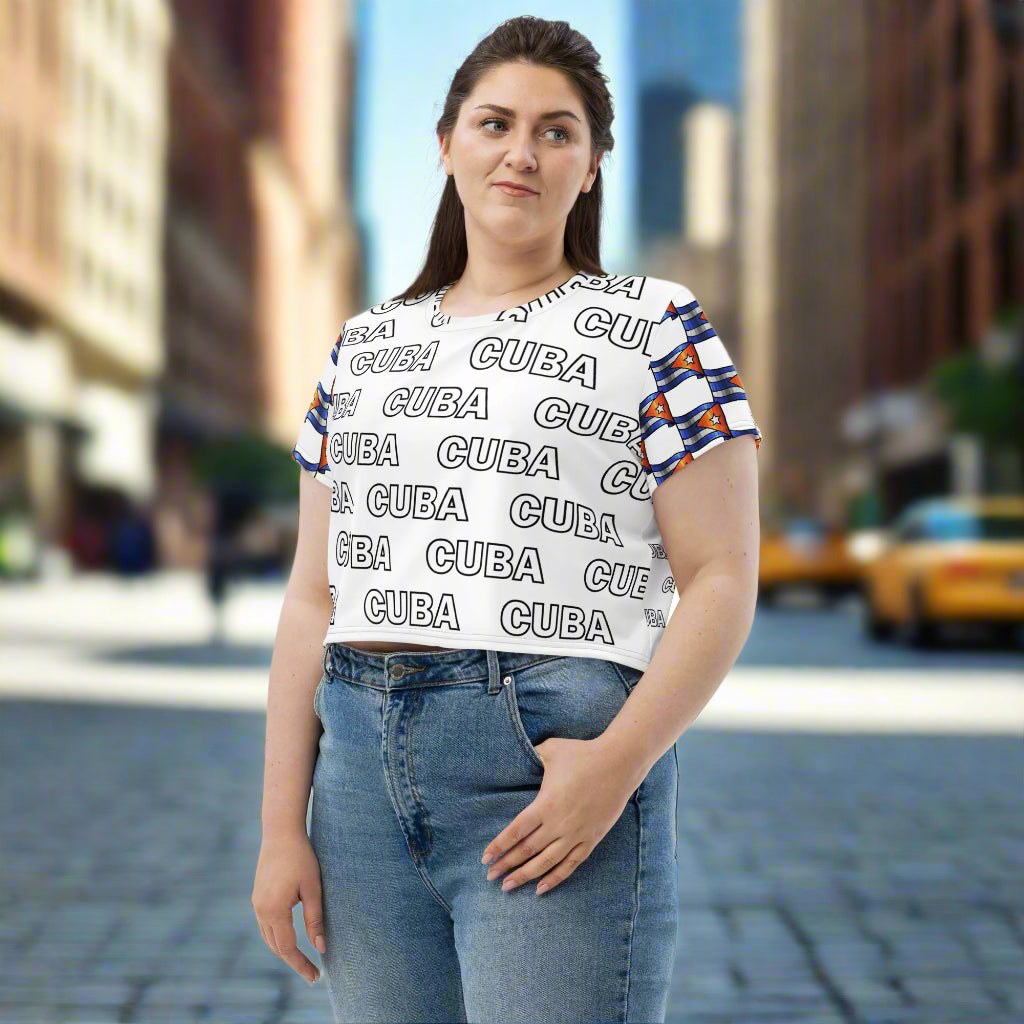 Cuba Crop Tee