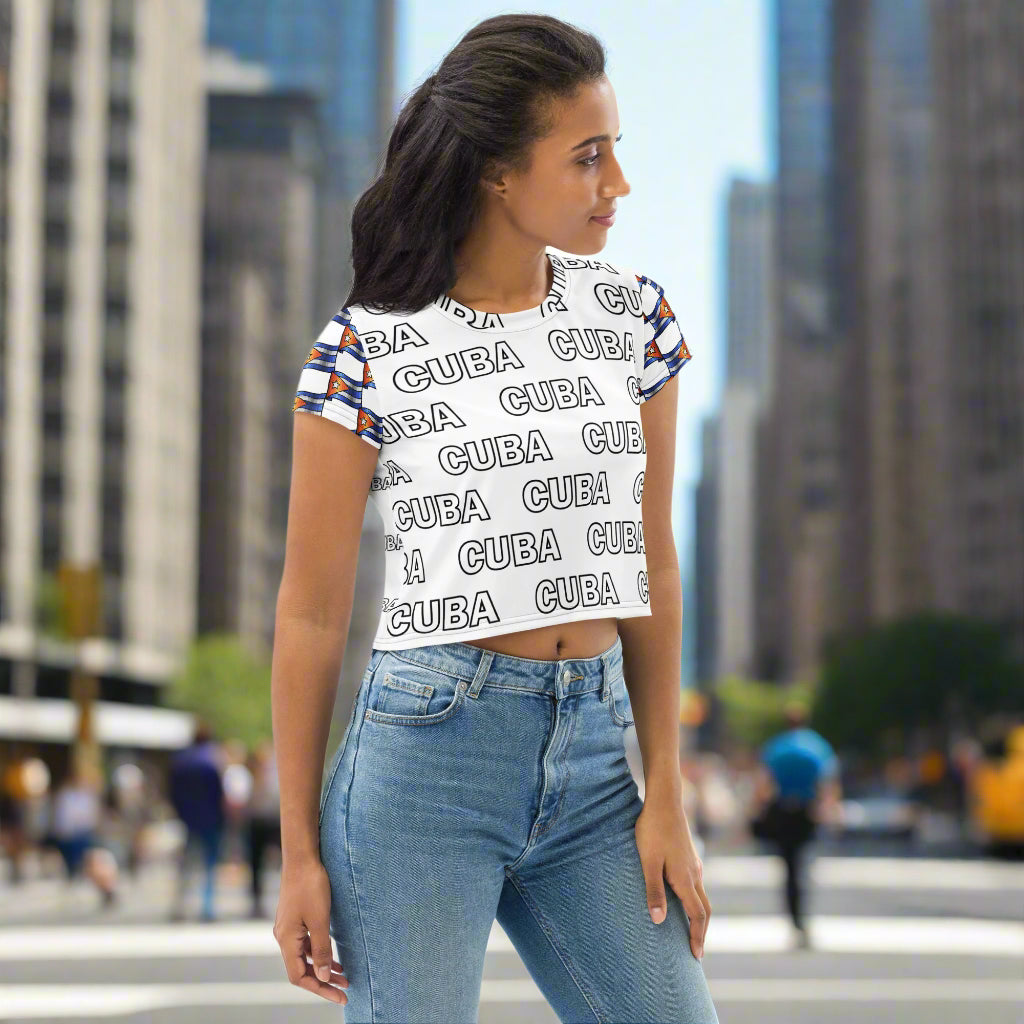 Cuba Crop Tee