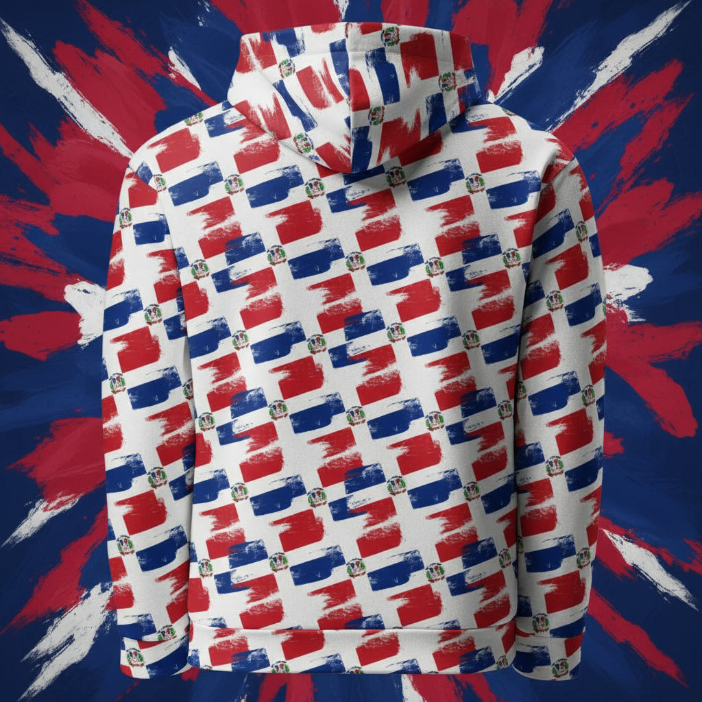 Women's Pullover Hoodie | Dominican Republic Hoodie | Fit Gyal Tings