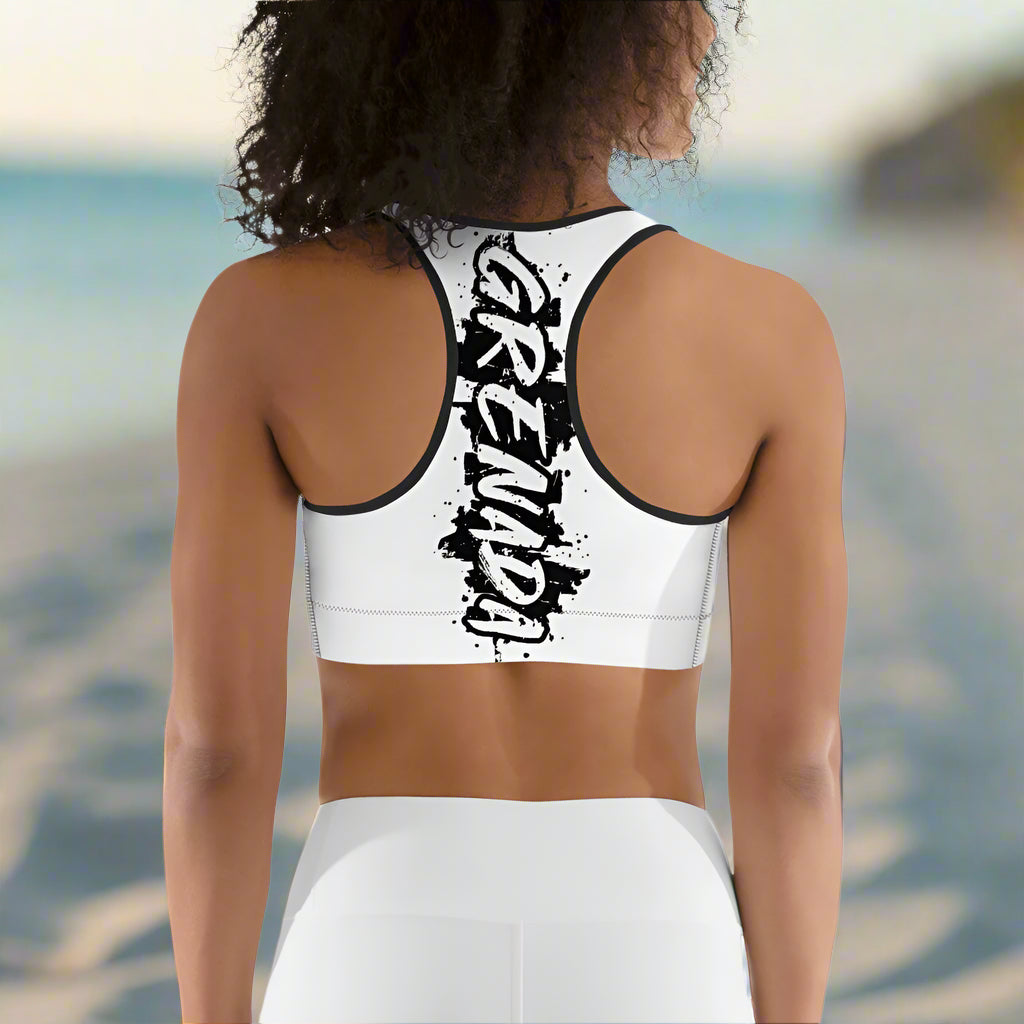 Push up Sports Bra | Grenada Sports Bra | Fit Gyal Tings
