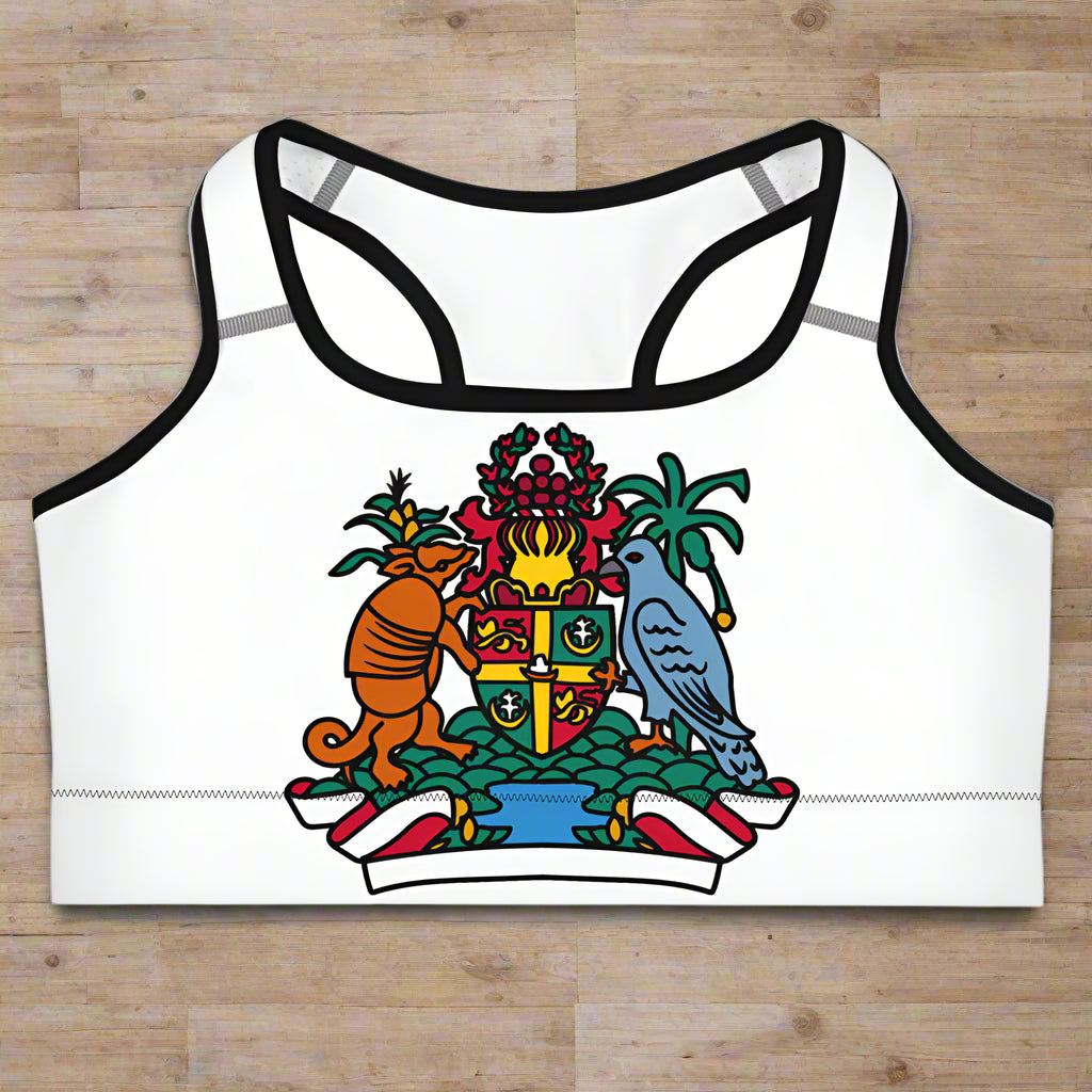 Push up Sports Bra | Grenada Sports Bra | Fit Gyal Tings