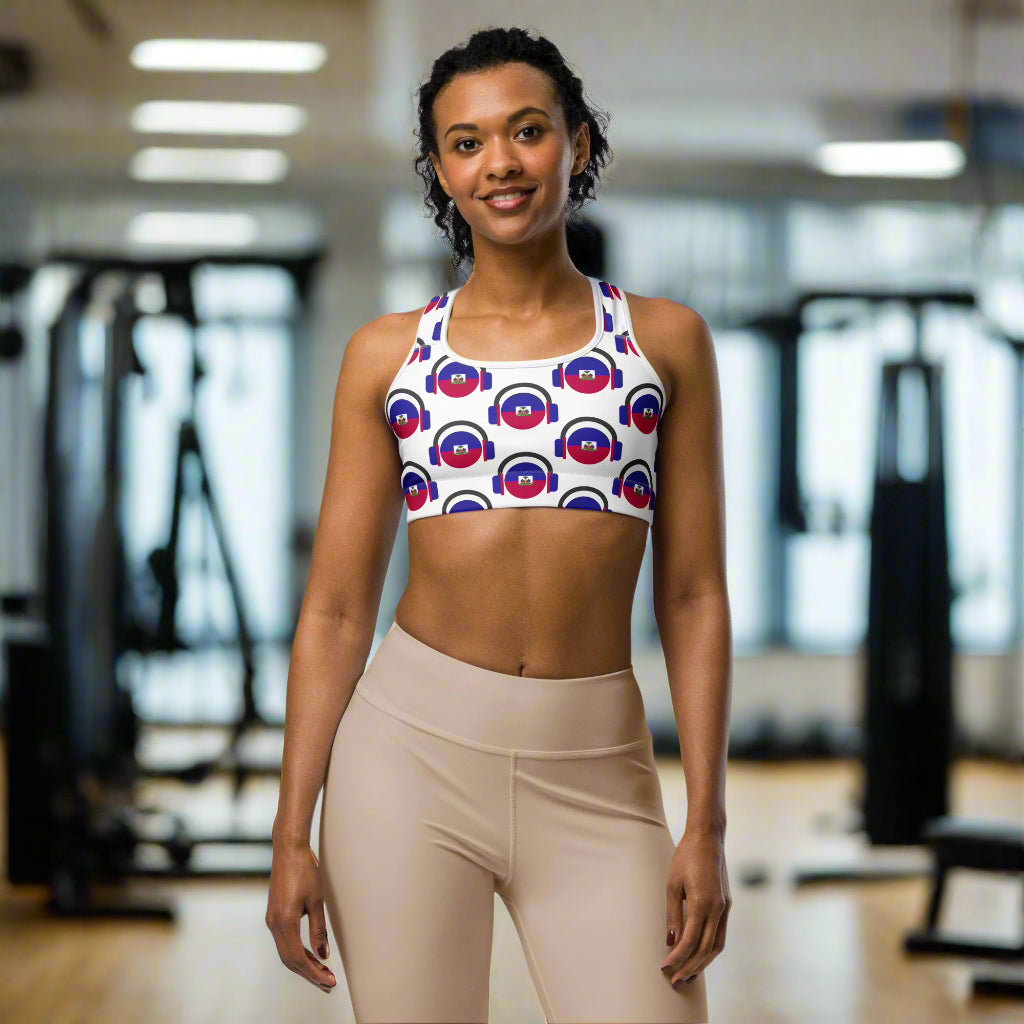 Under Armour Sports Bra | Ayiti Fòs Sports Bra | Fit Gyal Tings