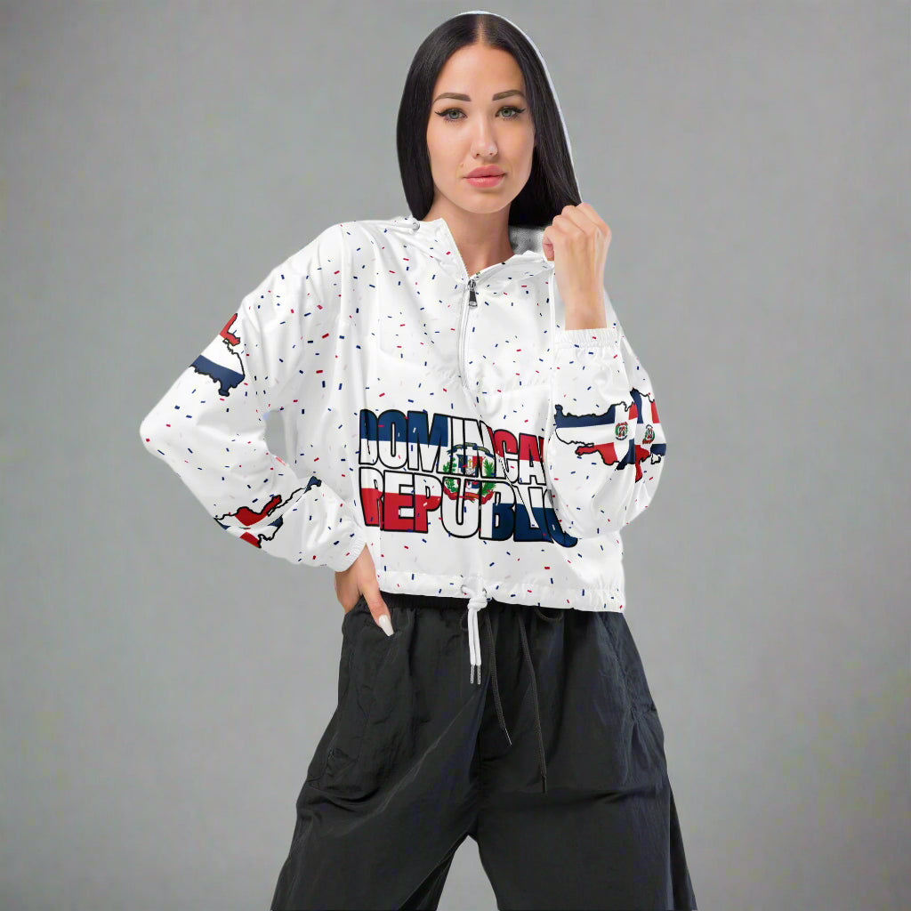 Crop Windbreaker Jacket | Women's Windbreaker Jacket | Fit Gyal Tings