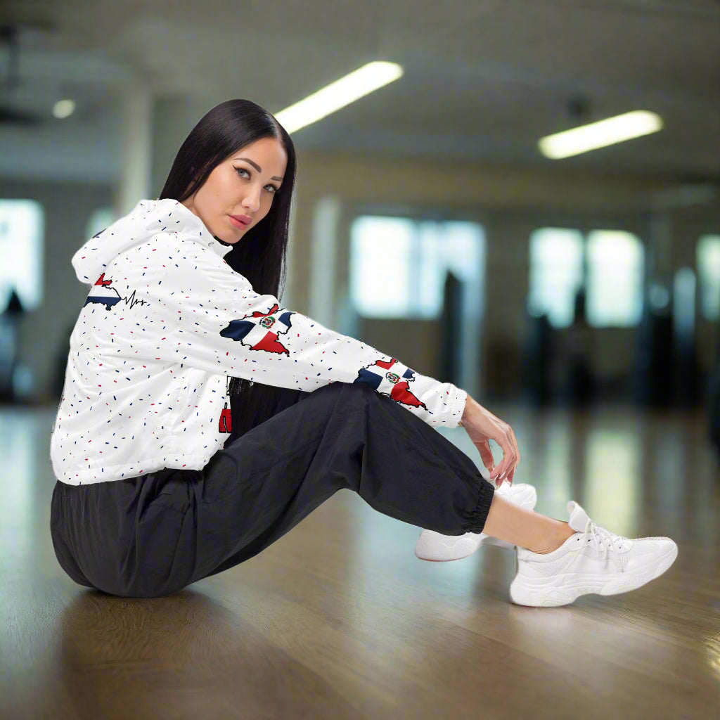 Crop Windbreaker Jacket | Women's Windbreaker Jacket | Fit Gyal Tings