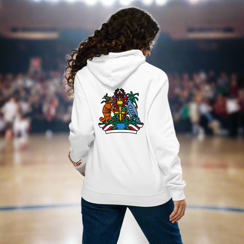 Cotton Pullover Hoodie | Grenada Flag Hoodie | Fit Gyal Tings