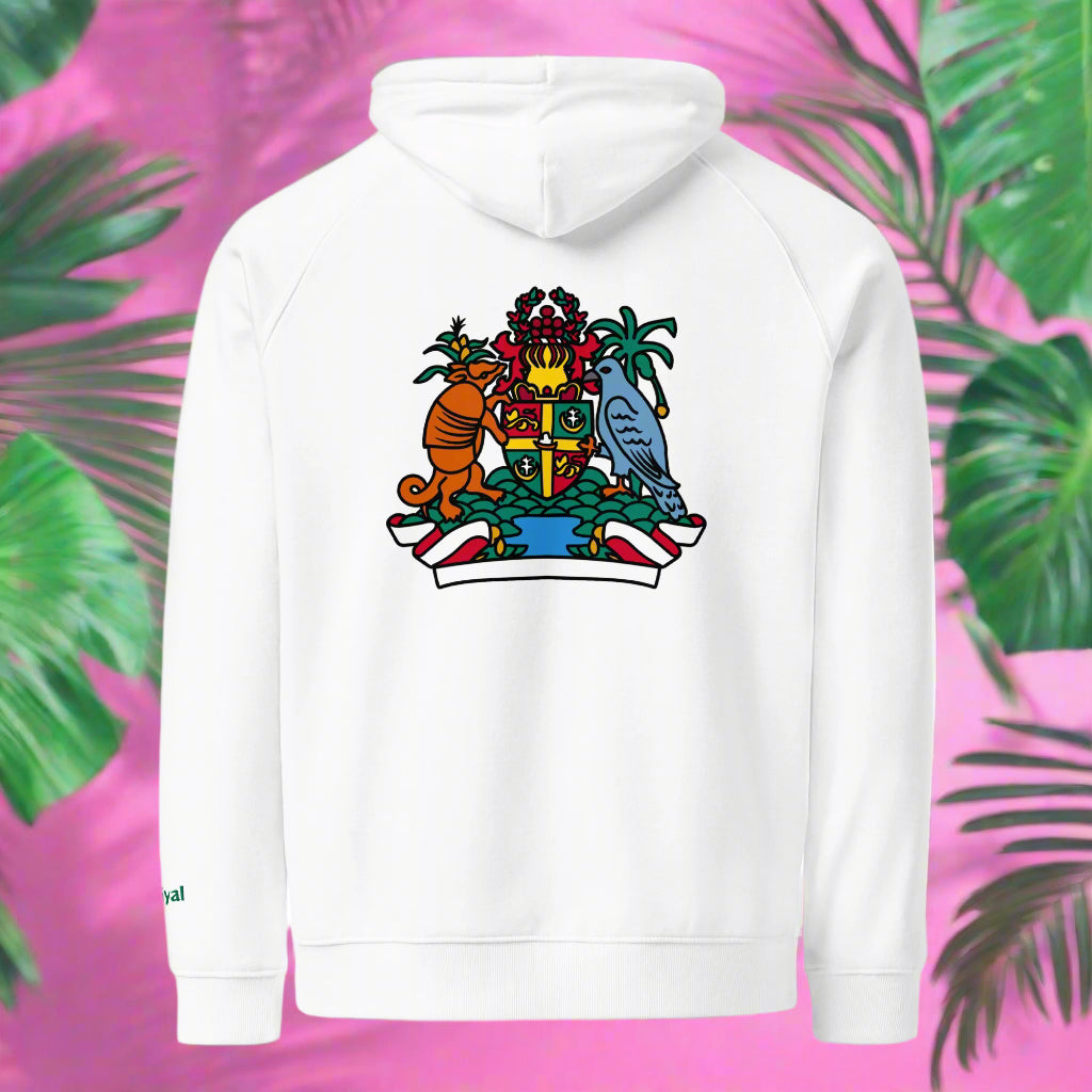 Cotton Pullover Hoodie | Grenada Flag Hoodie | Fit Gyal Tings