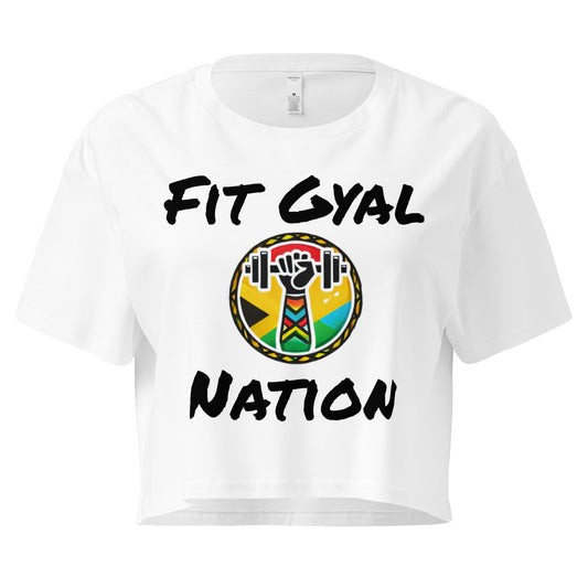 Women’s Crop Top | Cotton Crop Top | Fit Gyal Tings