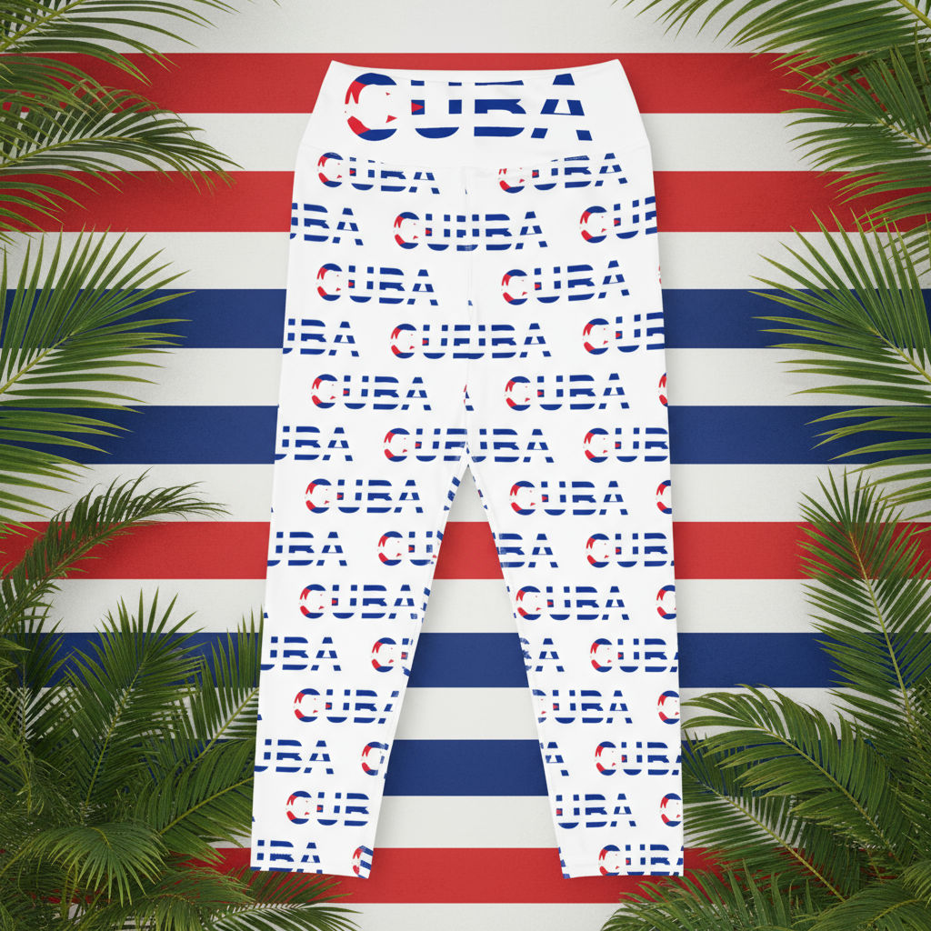 Cuba Yoga Capri Leggings
