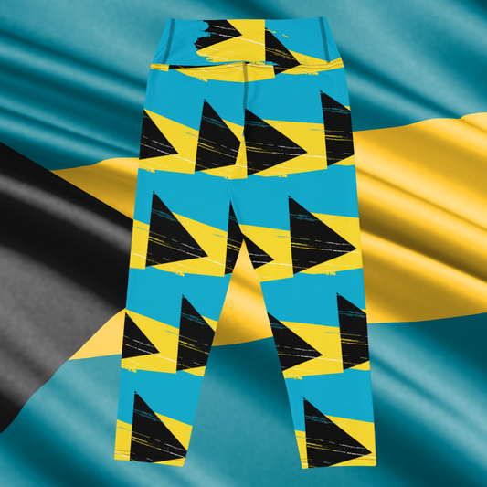 Bahamian Gyal Yoga Capri Leggings