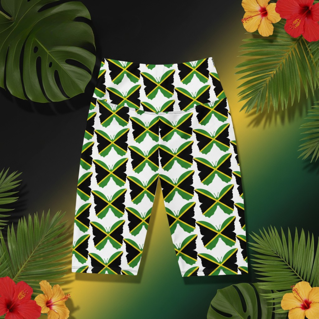 Jamaican Butterfly Flex Shorts