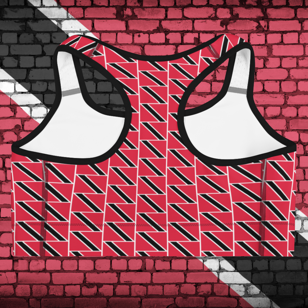 Flag Girl Fierce Sports Bra