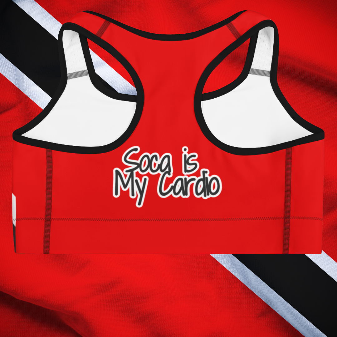 Soca is My Cardio Sports Bra