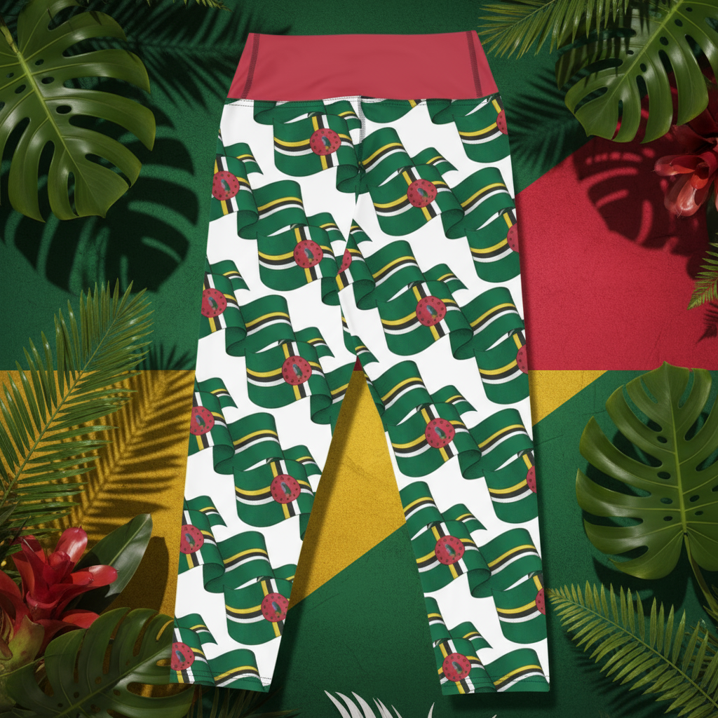 Dominica Wave Capri Leggings