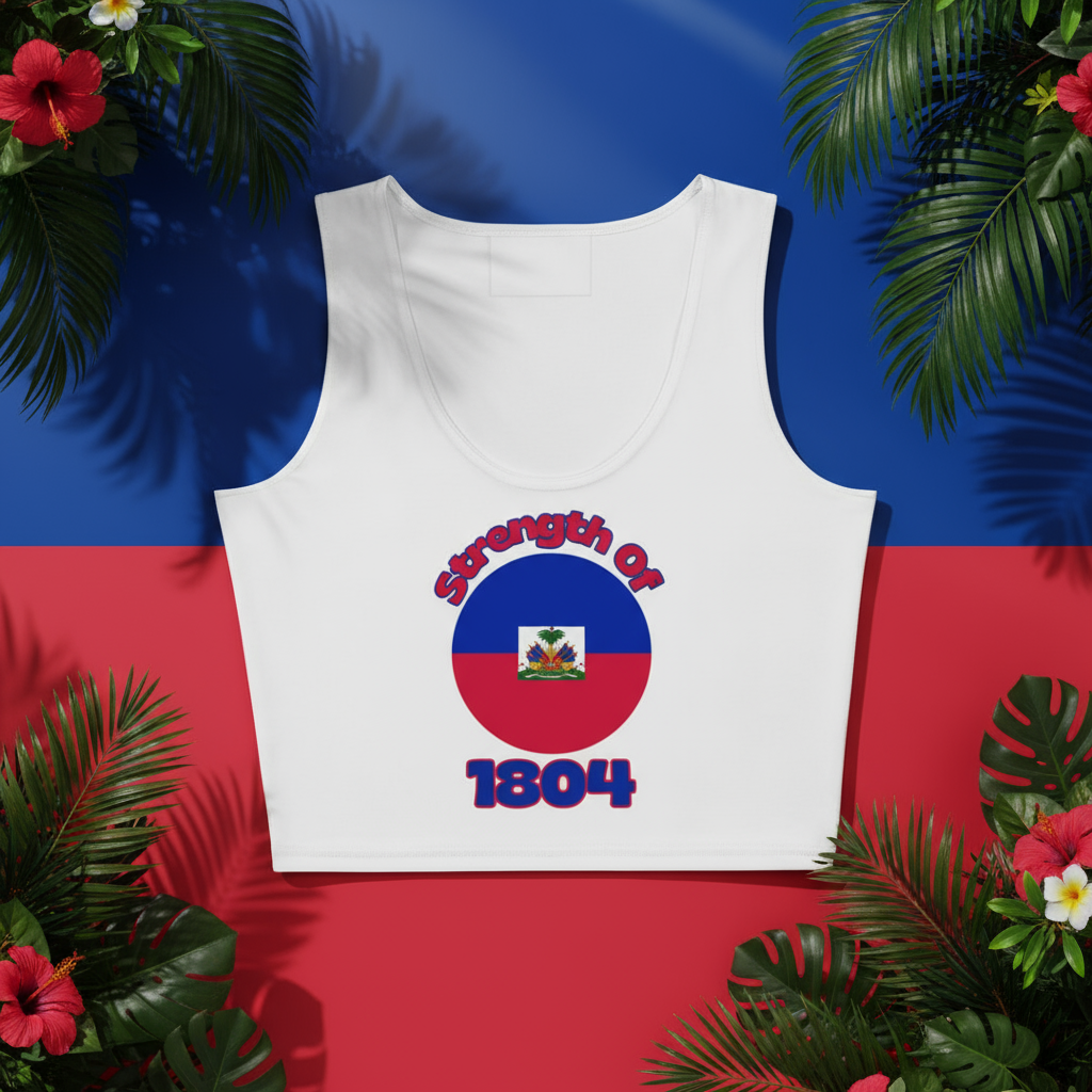 Strength of 1804 Crop Tank Top