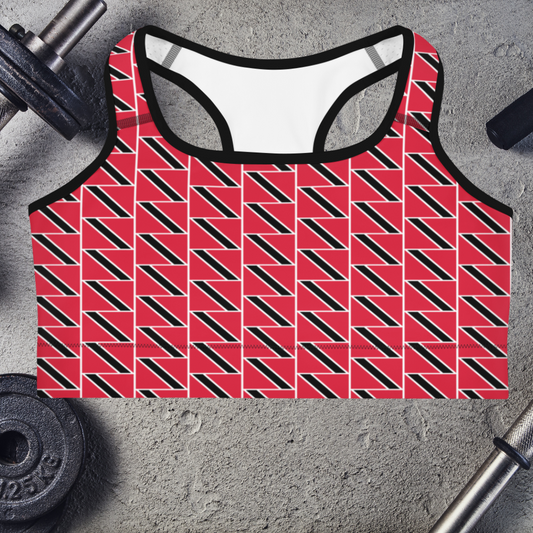 Flag Girl Fierce Sports Bra