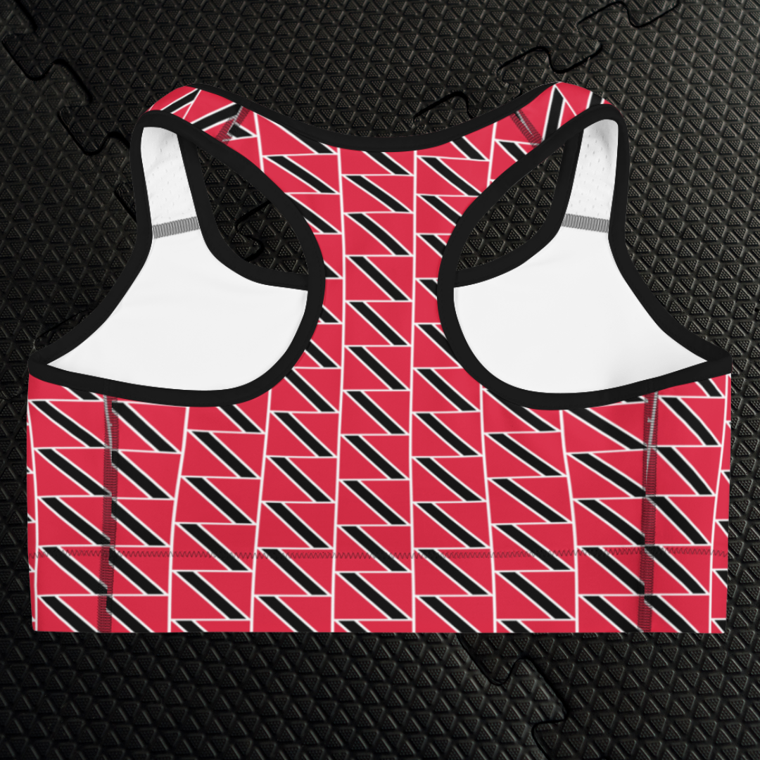 Flag Girl Fierce Sports Bra