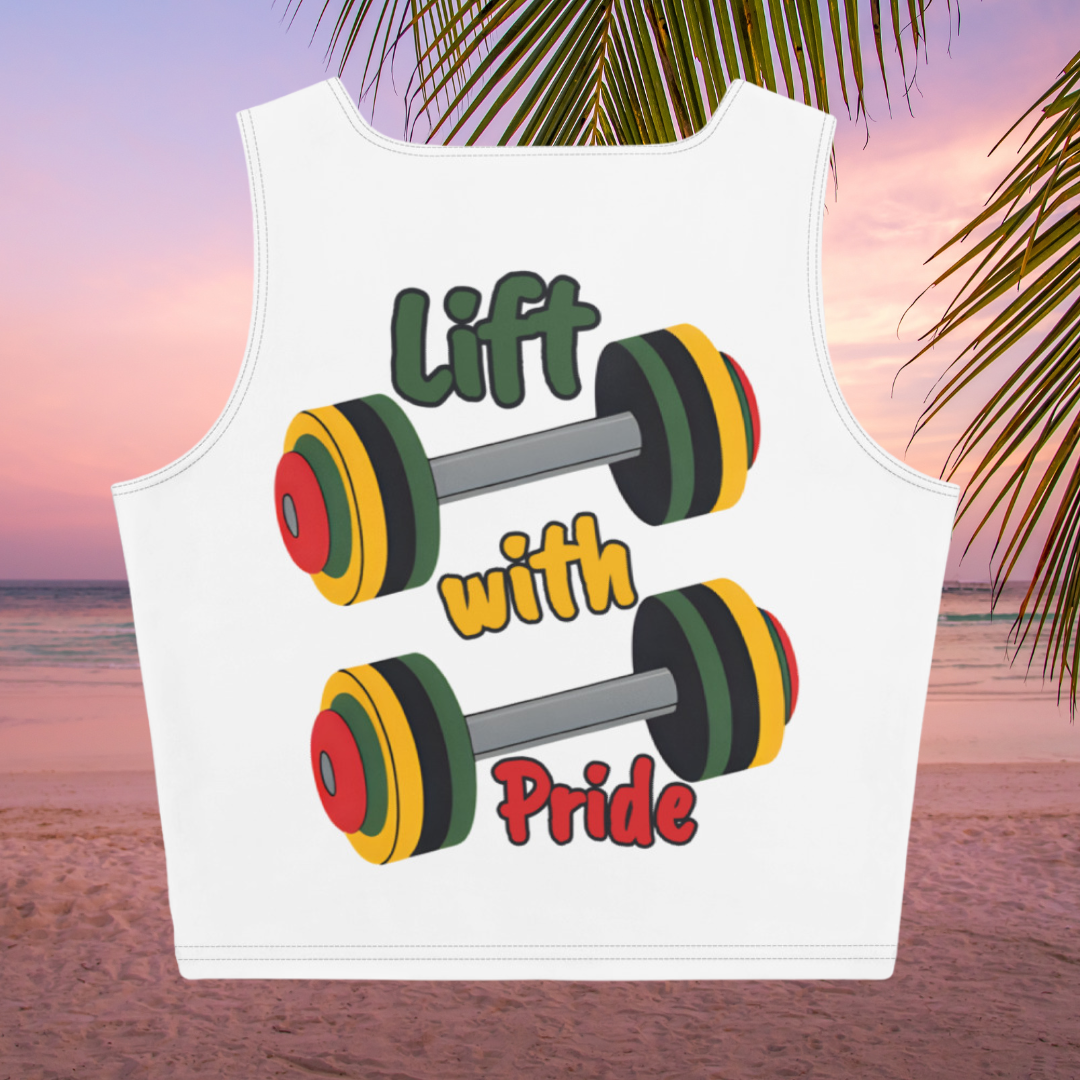 Lift With Pride Crop Tank