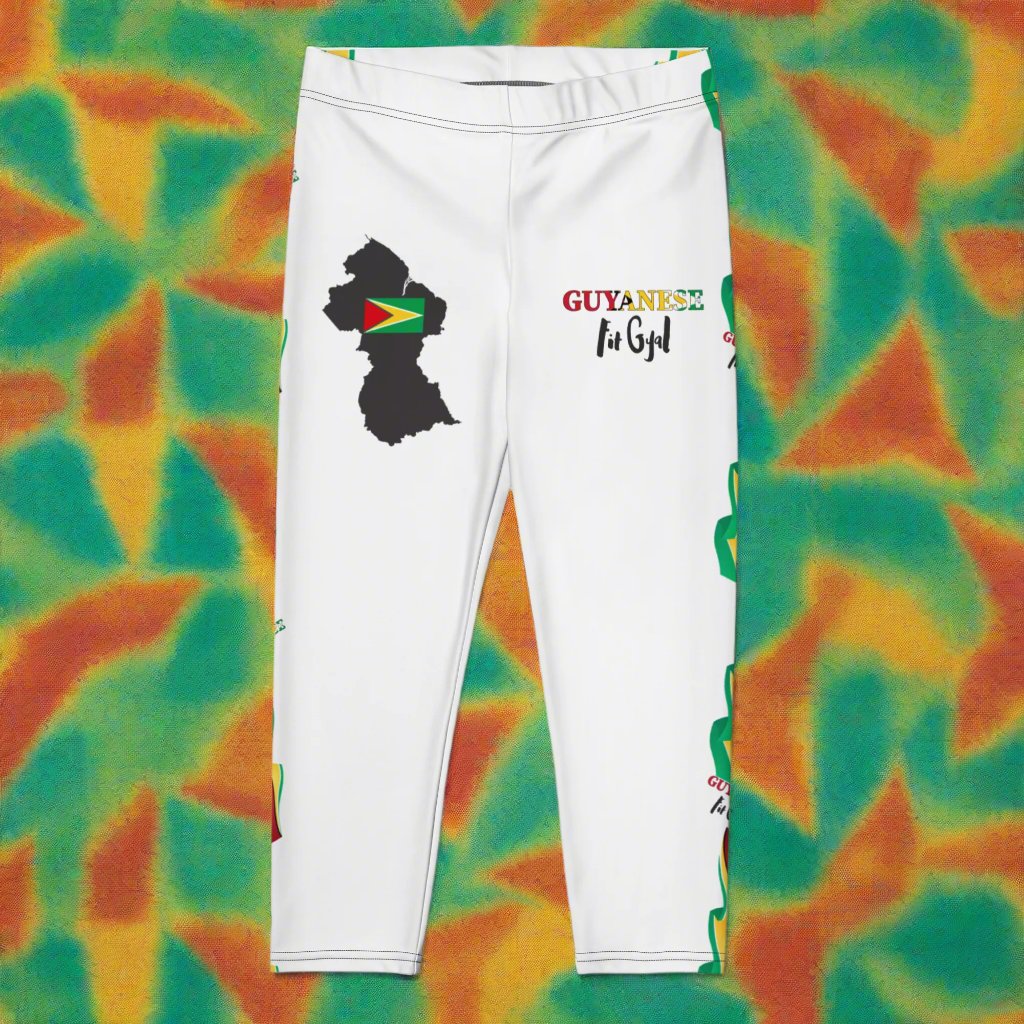 Guyanese Fit Gyal Capri Leggings