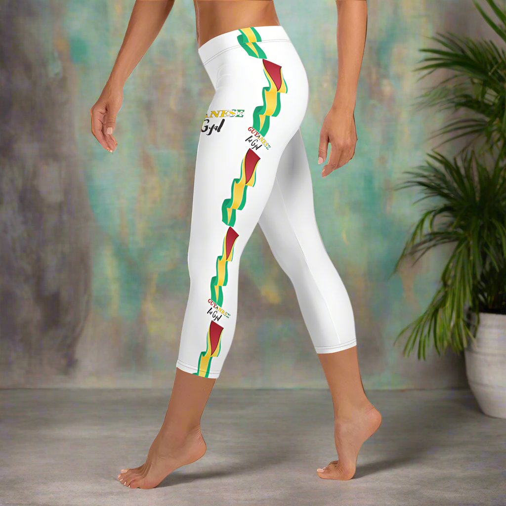 Guyanese Fit Gyal Capri Leggings