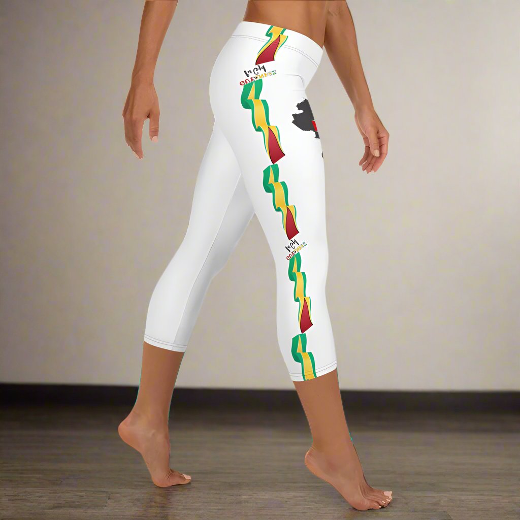 Guyanese Fit Gyal Capri Leggings