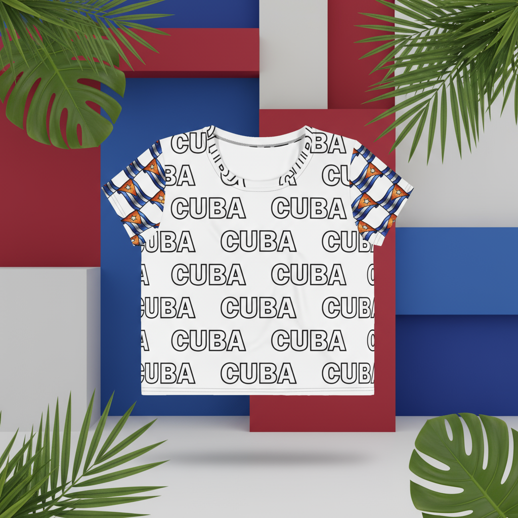 Cuba Crop Tee