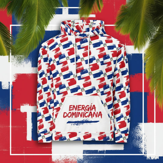 Women's Pullover Hoodie | Dominican Republic Hoodie | Fit Gyal Tings
