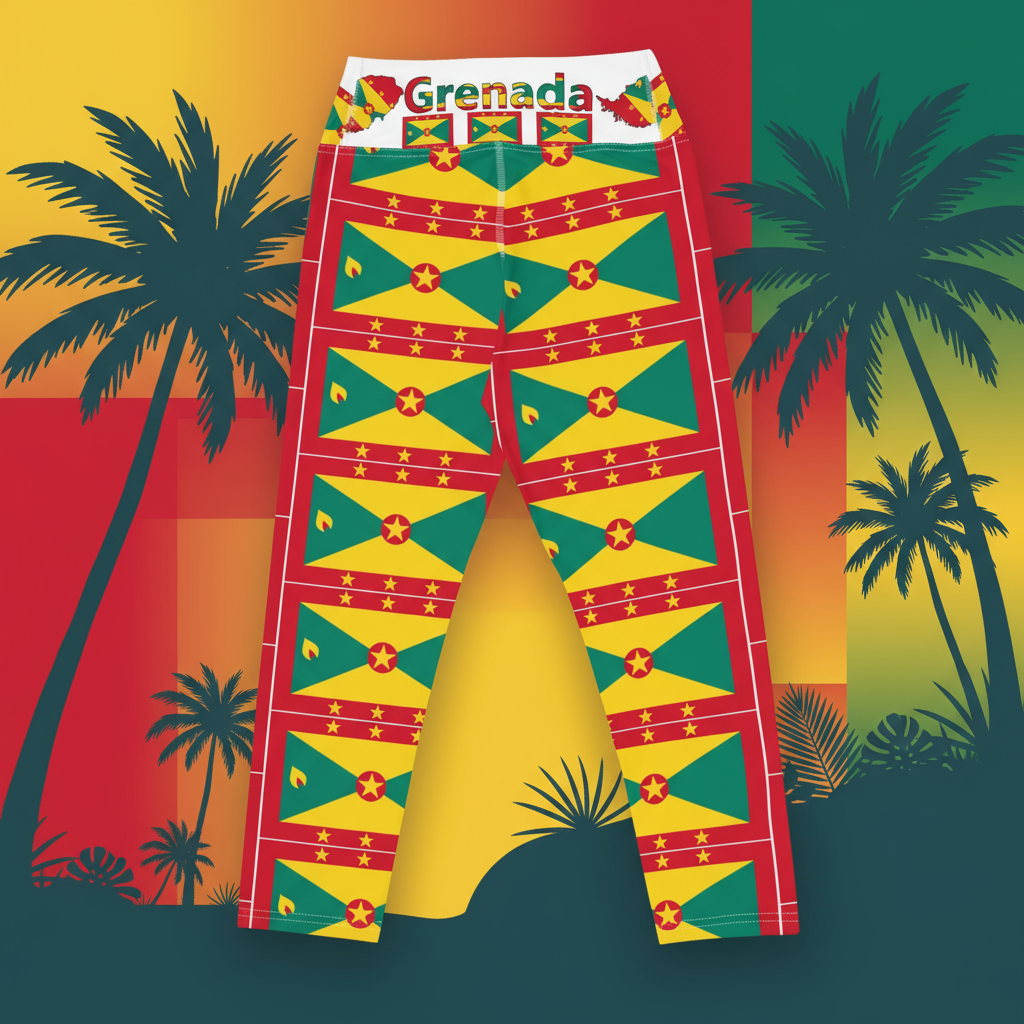 Grenada Gyal Yoga Capri Leggings