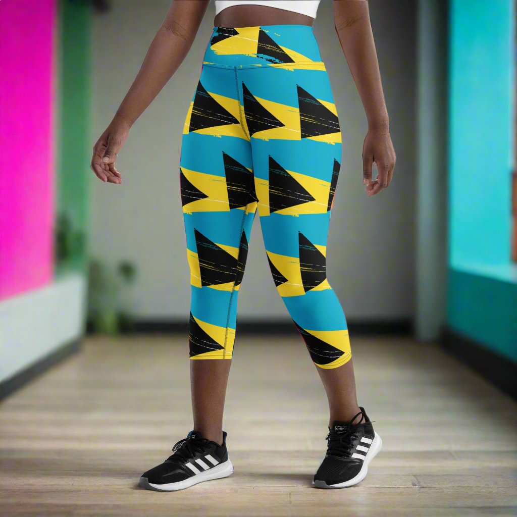Gyal Infont Bahamas Capri Leggings โ Fit Gyal Tings