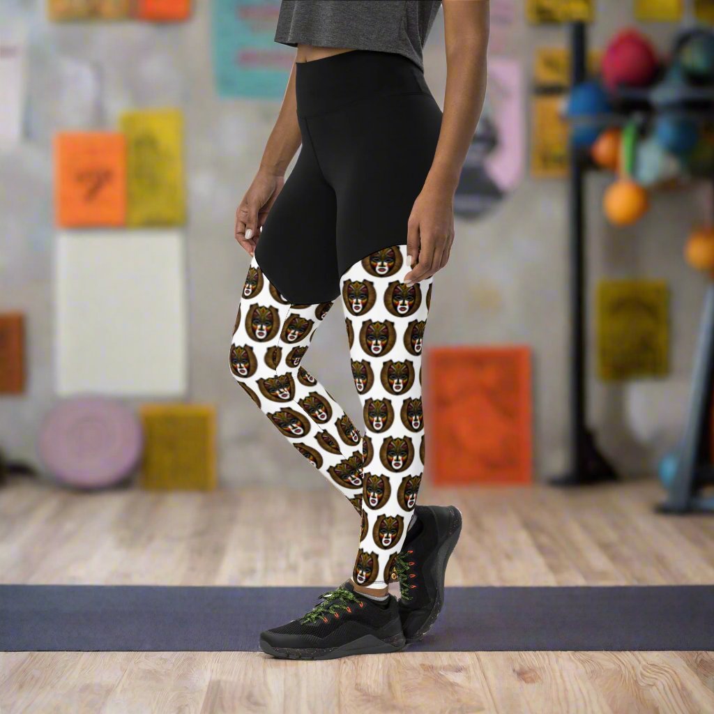 Masked Majesty Sports Leggings